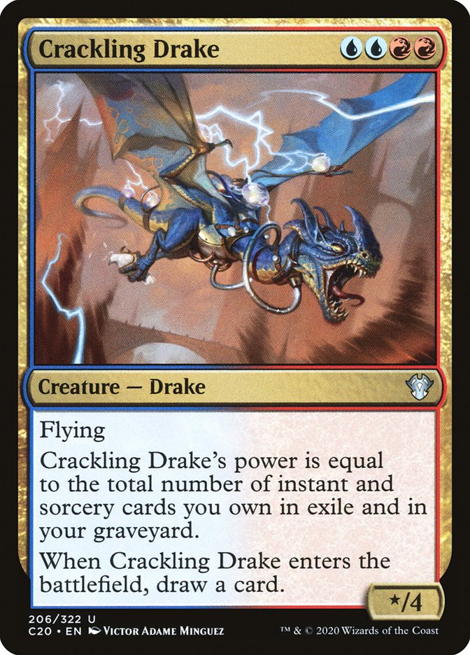 Crackling Drake [Commander 2020] | Empire Gaming NC