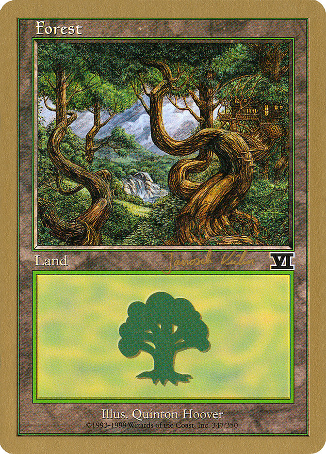 Forest (jk347) (Janosch Kuhn) [World Championship Decks 2000] | Empire Gaming NC