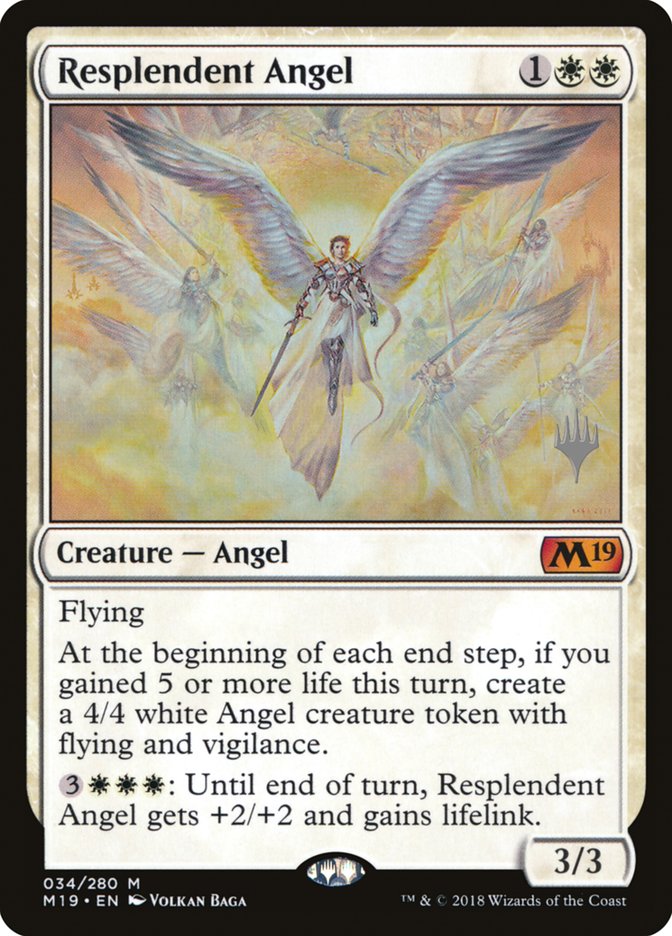 Resplendent Angel [Core Set 2019 Promos] | Empire Gaming NC