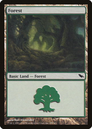 Forest (299) [Shadowmoor] | Empire Gaming NC