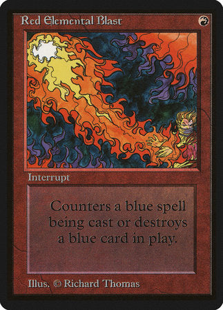 Red Elemental Blast [Limited Edition Beta] | Empire Gaming NC