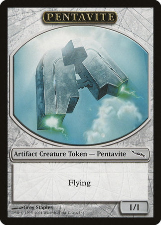 Pentavite Token (Mirrodin) [Magic Player Rewards 2004] | Empire Gaming NC