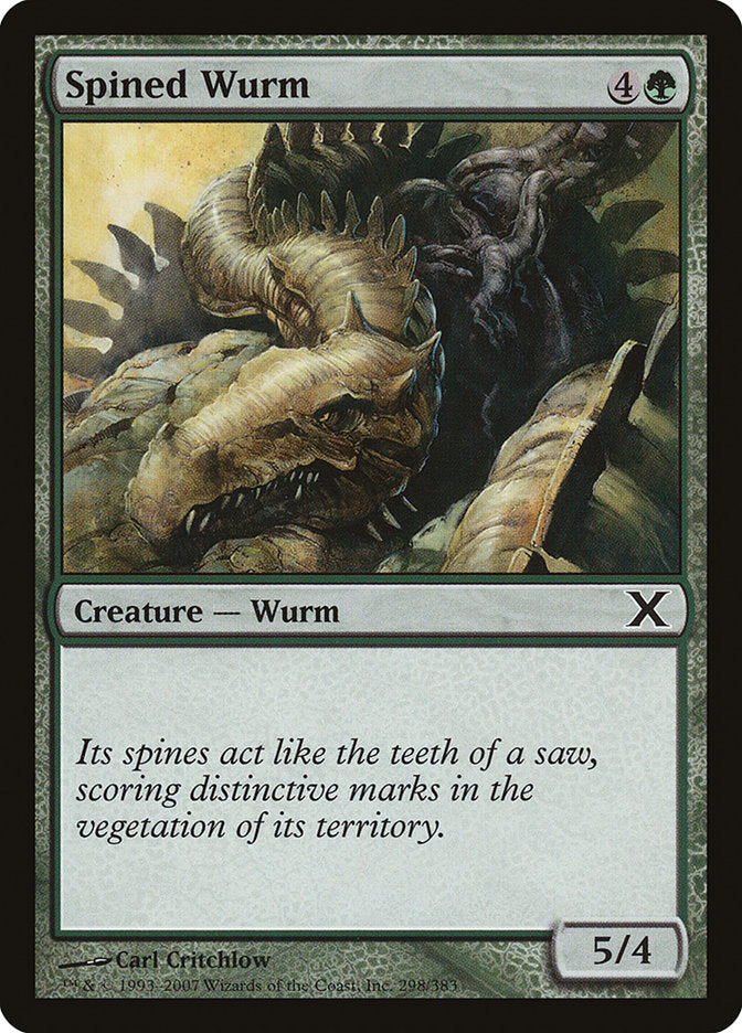 Spined Wurm [Tenth Edition] | Empire Gaming NC