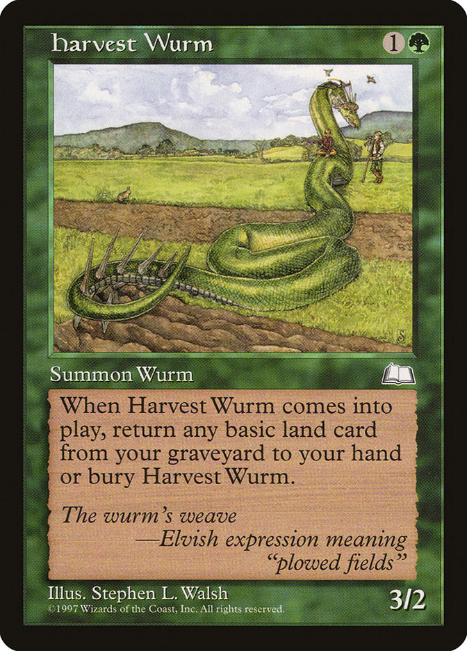 Harvest Wurm [Weatherlight] | Empire Gaming NC