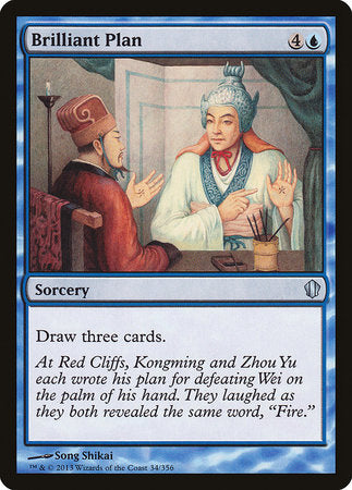 Brilliant Plan [Commander 2013] | Empire Gaming NC