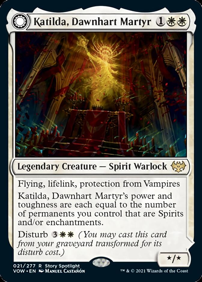 Katilda, Dawnhart Martyr // Katilda's Rising Dawn [Innistrad: Crimson Vow] | Empire Gaming NC