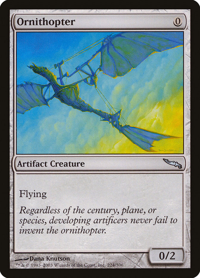 Ornithopter [Mirrodin] | Empire Gaming NC