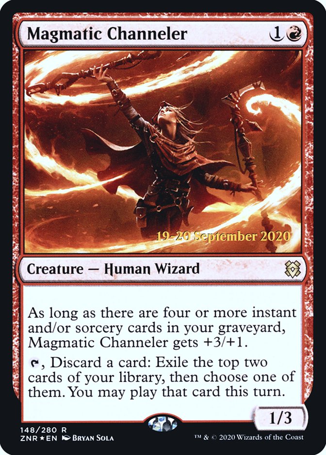 Magmatic Channeler  [Zendikar Rising Prerelease Promos] | Empire Gaming NC