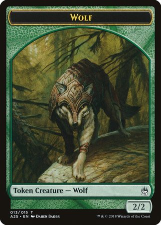 Wolf Token (013) [Masters 25 Tokens] | Empire Gaming NC