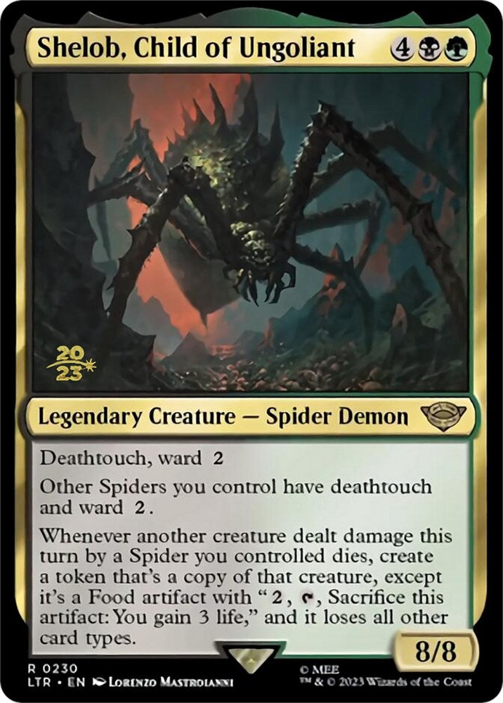 Shelob, Child of Ungoliant [The Lord of the Rings: Tales of Middle-Earth Prerelease Promos] | Empire Gaming NC