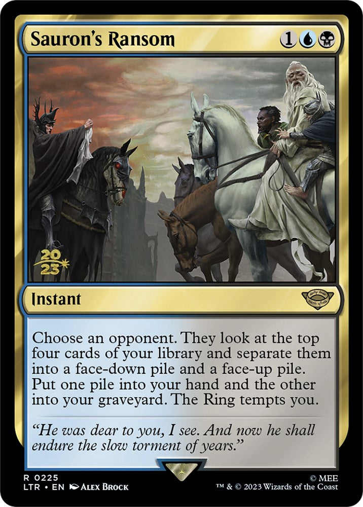 Sauron's Ransom [The Lord of the Rings: Tales of Middle-Earth Prerelease Promos] | Empire Gaming NC