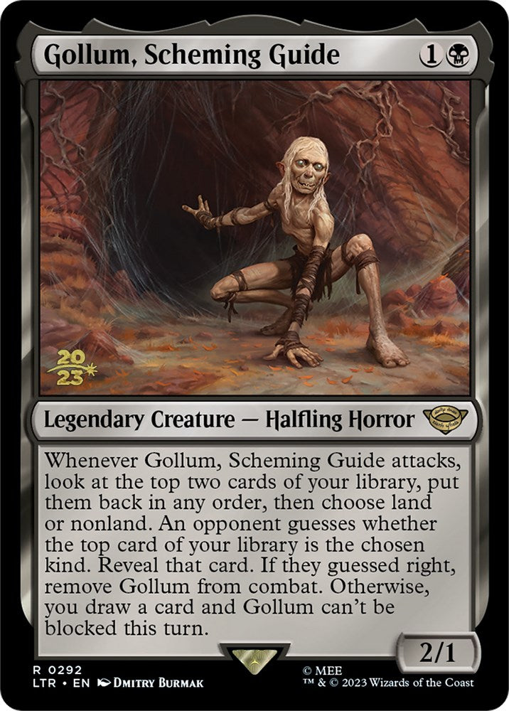 Gollum, Scheming Guide [The Lord of the Rings: Tales of Middle-Earth Prerelease Promos] | Empire Gaming NC