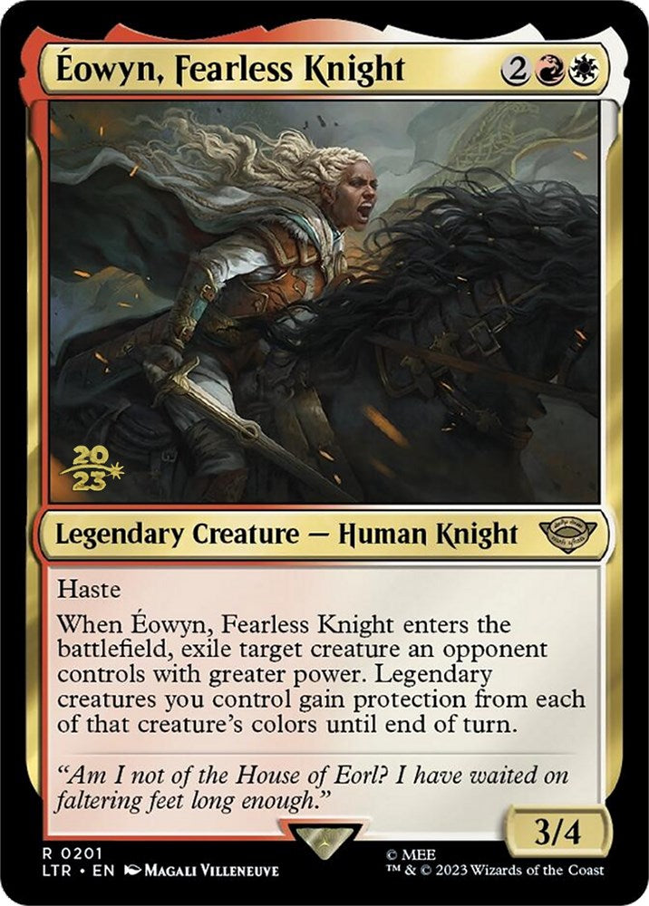 Eowyn, Fearless Knight [The Lord of the Rings: Tales of Middle-Earth Prerelease Promos] | Empire Gaming NC