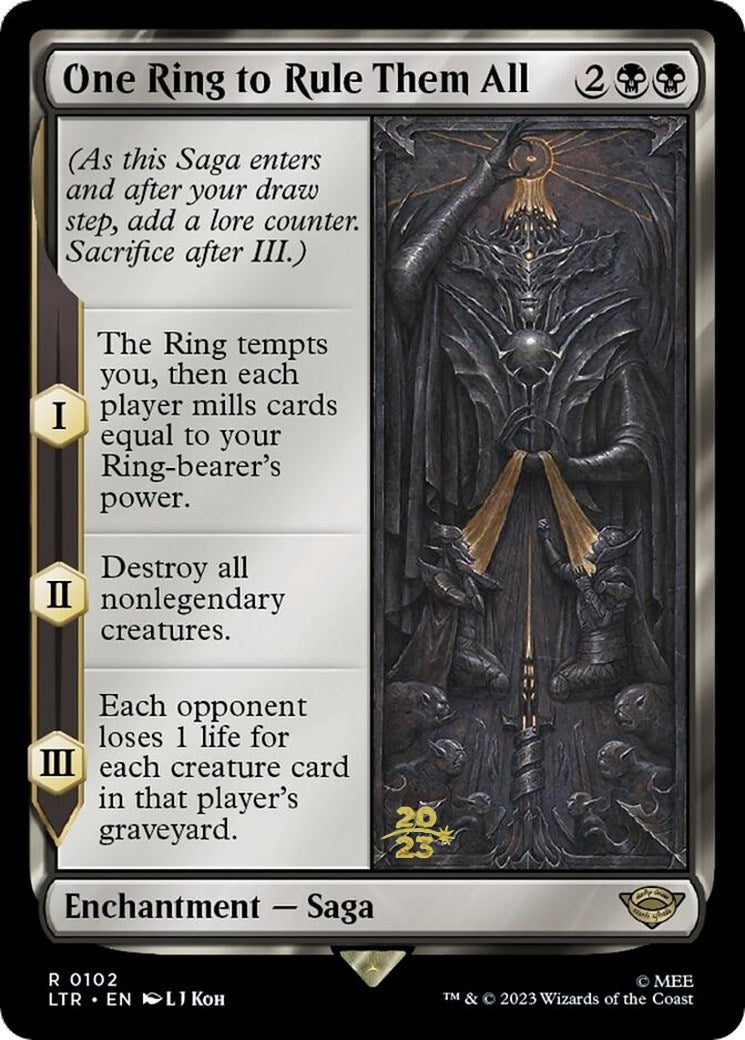 One Ring to Rule Them All [The Lord of the Rings: Tales of Middle-Earth Prerelease Promos] | Empire Gaming NC