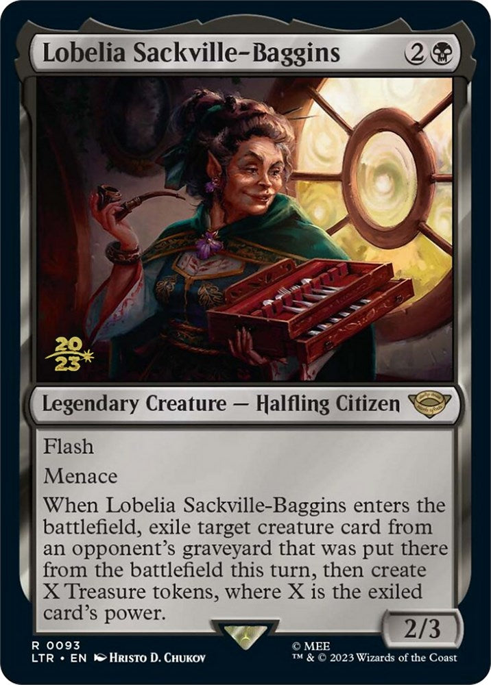 Lobelia Sackville-Baggins [The Lord of the Rings: Tales of Middle-Earth Prerelease Promos] | Empire Gaming NC