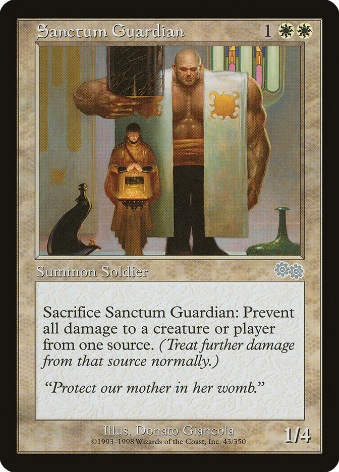 Sanctum Guardian [Urza's Saga] | Empire Gaming NC