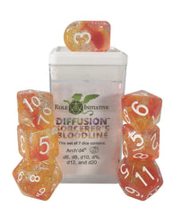 Role 4 Initiative Set of 7 Dice Sets with Arch d4 | Empire Gaming NC