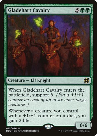 Gladehart Cavalry [Duel Decks: Elves vs. Inventors] | Empire Gaming NC