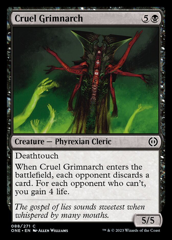 Cruel Grimnarch [Phyrexia: All Will Be One] | Empire Gaming NC