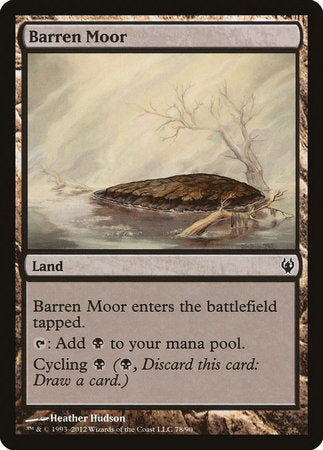 Barren Moor [Duel Decks: Izzet vs. Golgari] | Empire Gaming NC