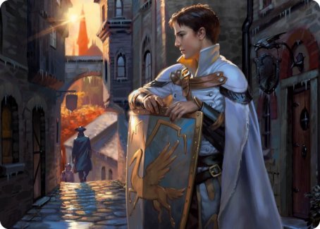 Dennick, Pious Apprentice Art Card [Innistrad: Midnight Hunt Art Series] | Empire Gaming NC