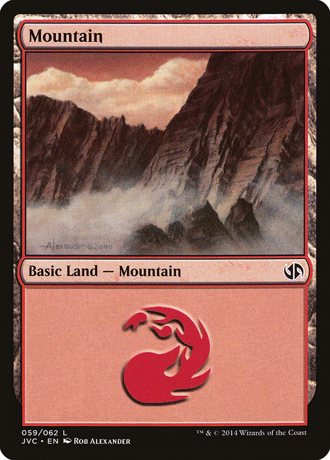 Mountain (59) [Duel Decks Anthology] | Empire Gaming NC