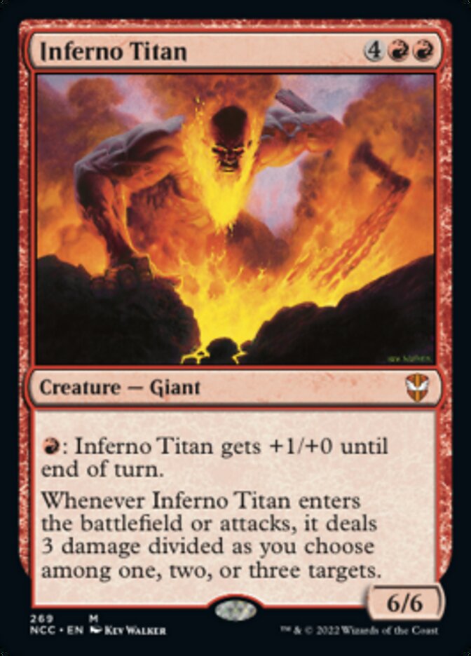 Inferno Titan [Streets of New Capenna Commander] | Empire Gaming NC