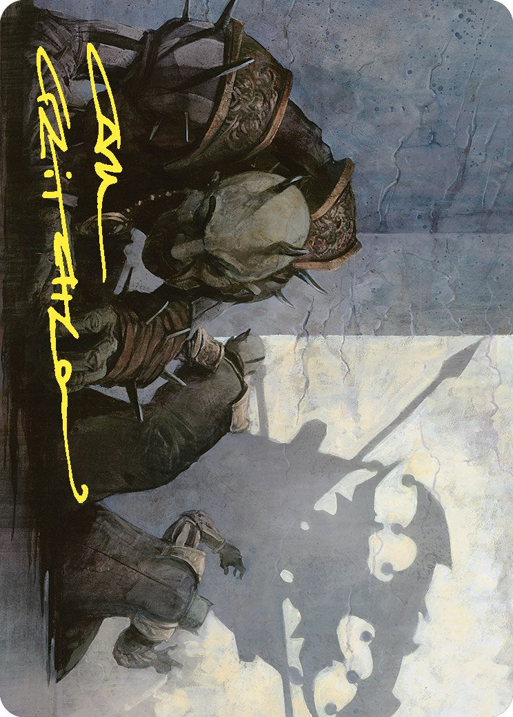 Decree of Pain Art Card (Gold-Stamped Signature) [Commander Masters Art Series] | Empire Gaming NC