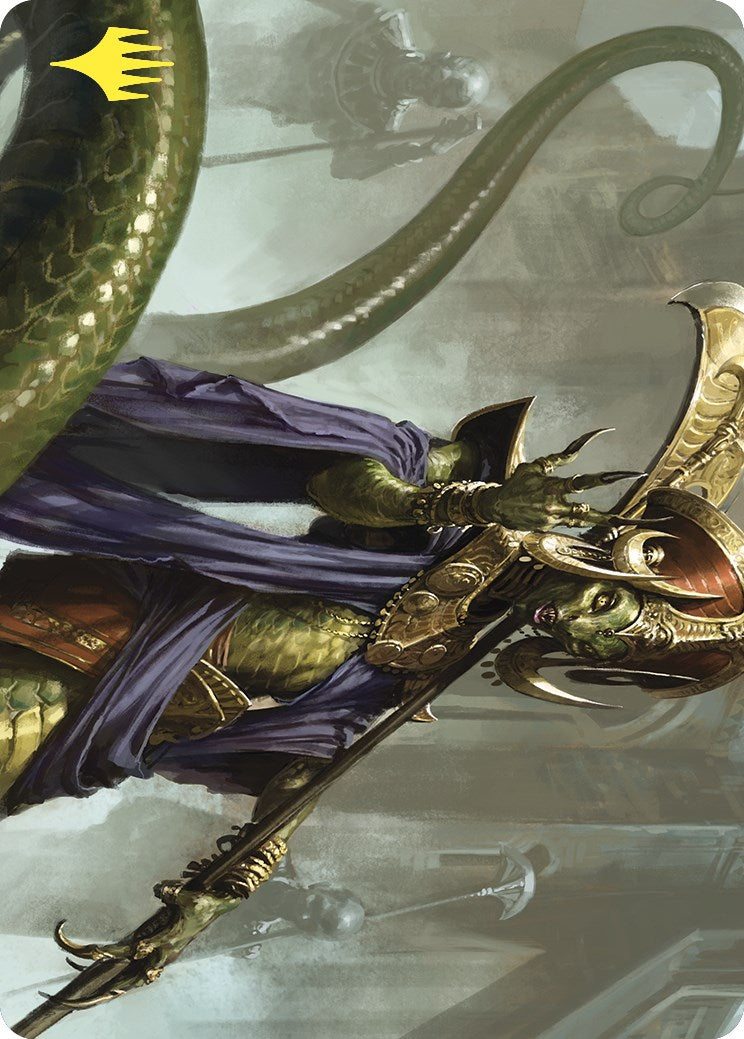 Sidisi, Brood Tyrant Art Card (Gold-Stamped) [Commander Masters Art Series] | Empire Gaming NC