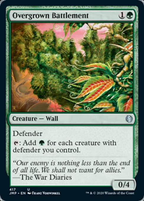 Overgrown Battlement [Jumpstart] | Empire Gaming NC