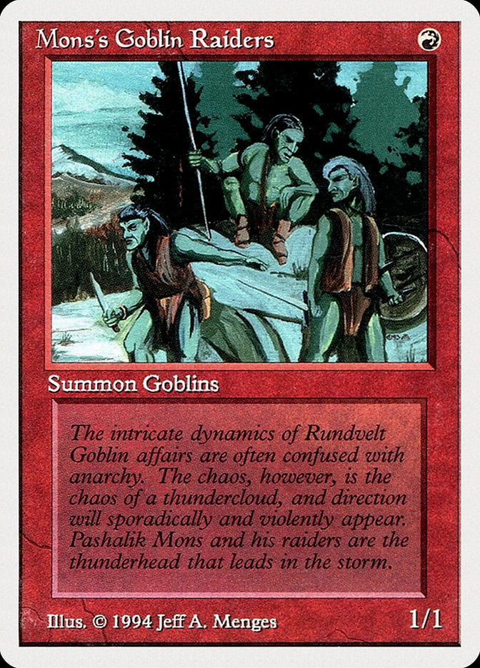 Mon's Goblin Raiders [Summer Magic / Edgar] | Empire Gaming NC