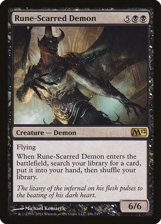 Rune-Scarred Demon [Magic 2012] | Empire Gaming NC