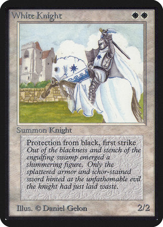 White Knight [Limited Edition Alpha] | Empire Gaming NC