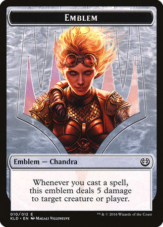 Emblem - Chandra, Torch of Defiance [Kaladesh Tokens] | Empire Gaming NC