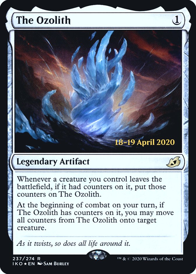 The Ozolith  [Ikoria: Lair of Behemoths Prerelease Promos] | Empire Gaming NC