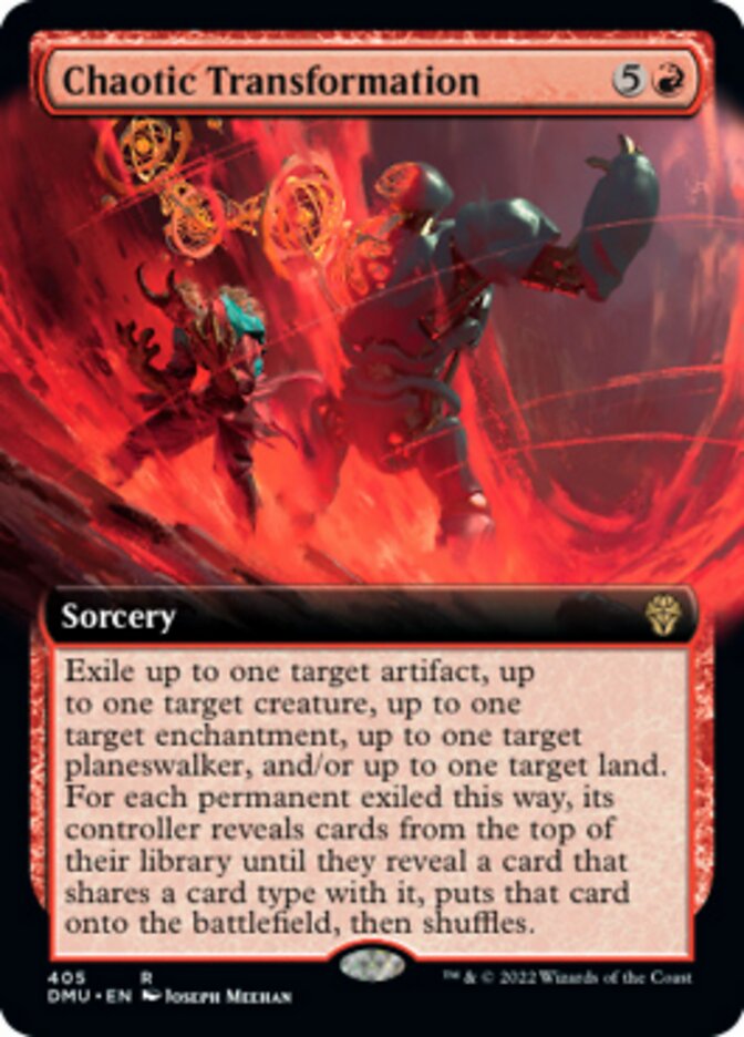 Chaotic Transformation (Extended Art) [Dominaria United] | Empire Gaming NC
