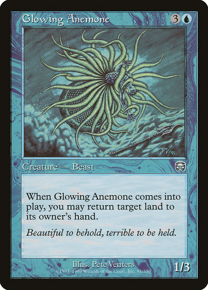 Glowing Anemone [Mercadian Masques] | Empire Gaming NC