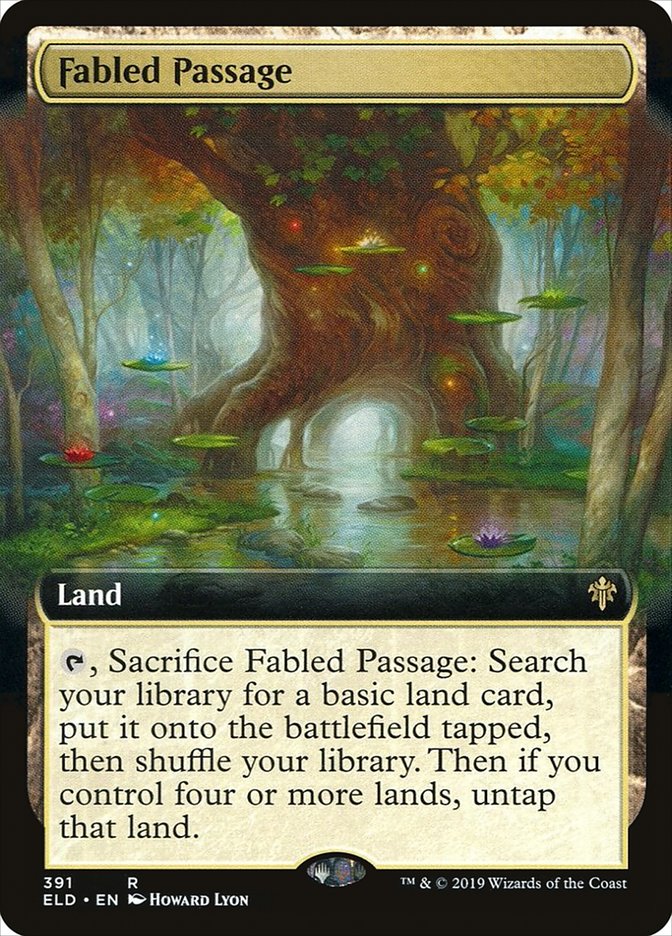 Fabled Passage (Extended Art) [Throne of Eldraine] | Empire Gaming NC