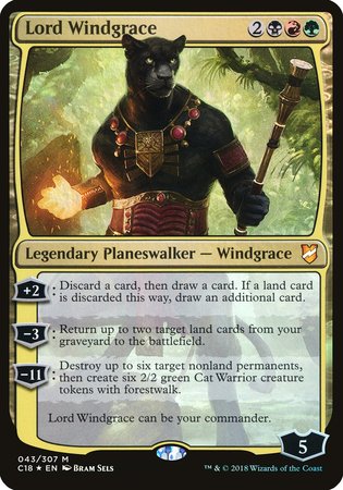 Lord Windgrace (Commander 2018) [Commander 2018 Oversized] | Empire Gaming NC