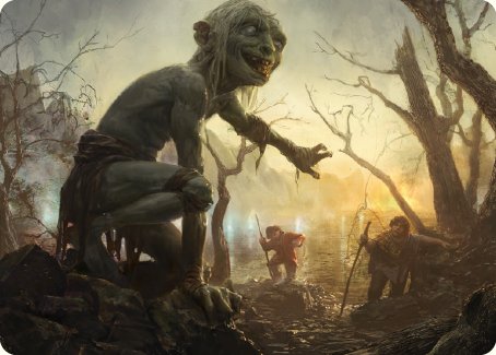 Smeagol, Helpful Guide Art Card [The Lord of the Rings: Tales of Middle-earth Art Series] | Empire Gaming NC