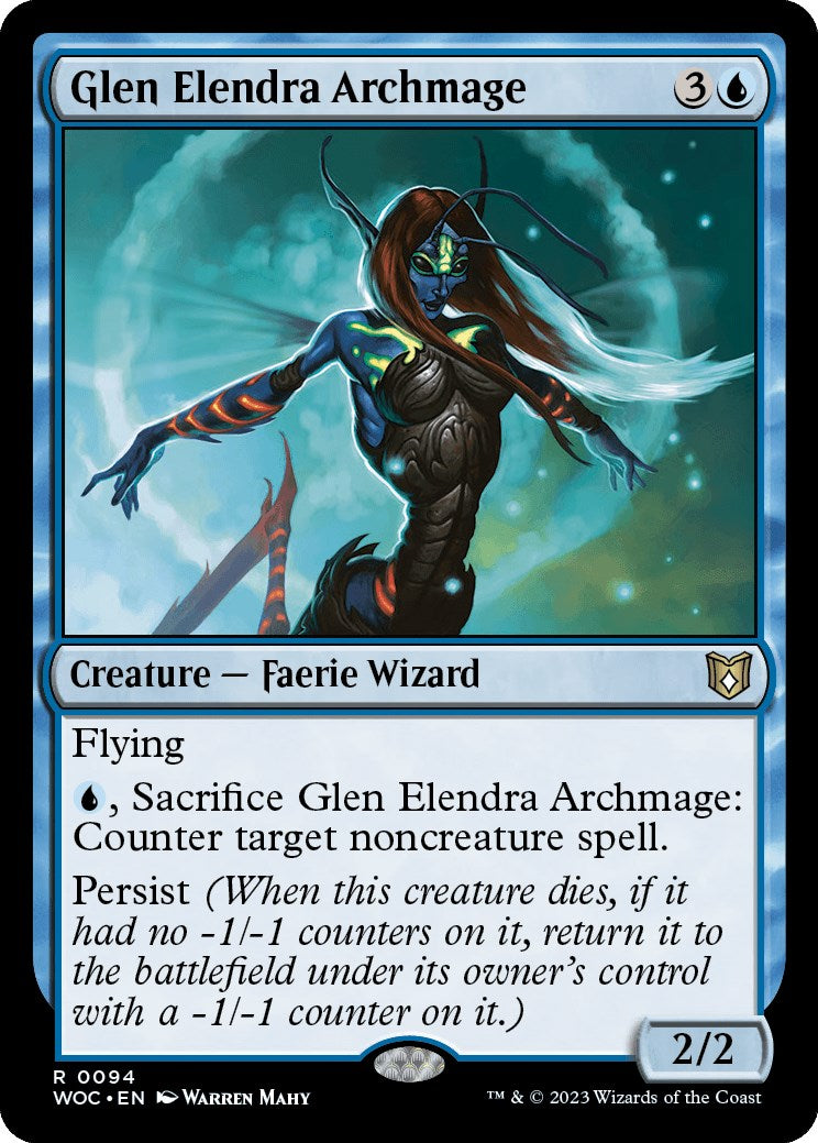 Glen Elendra Archmage [Wilds of Eldraine Commander] | Empire Gaming NC