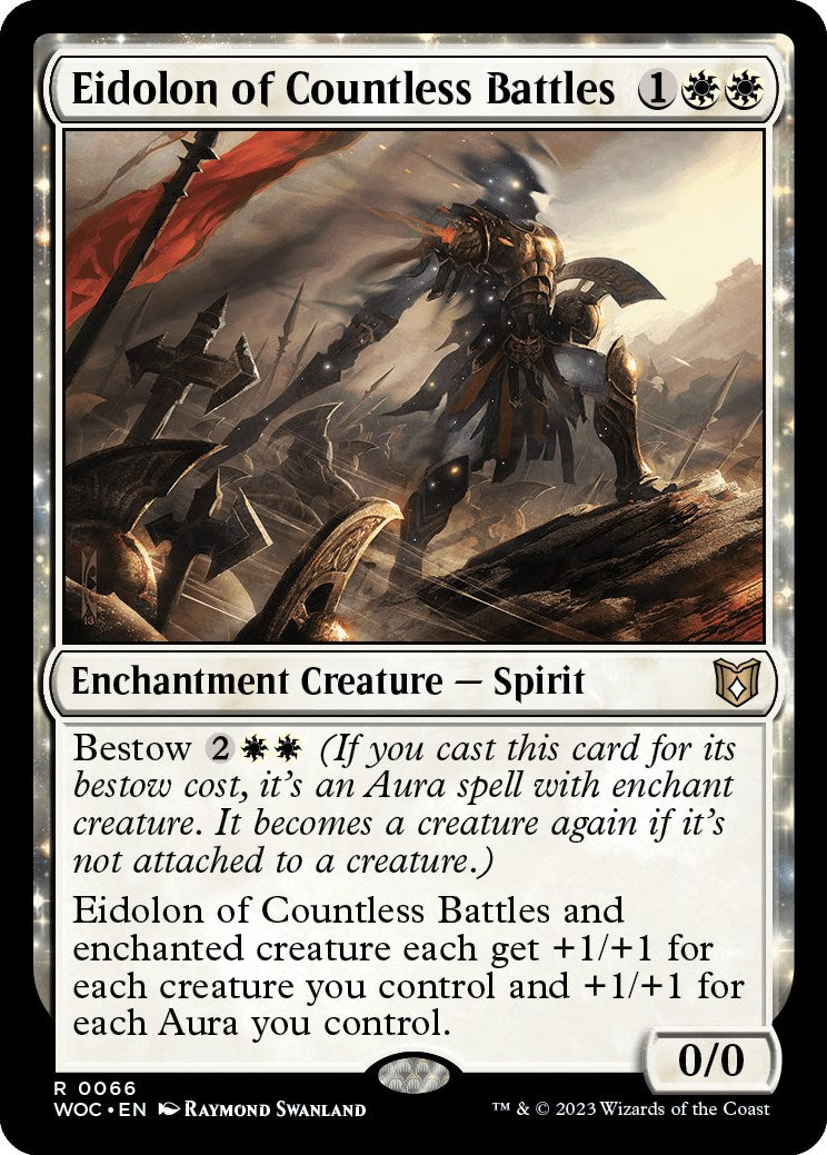 Eidolon of Countless Battles [Wilds of Eldraine Commander] | Empire Gaming NC