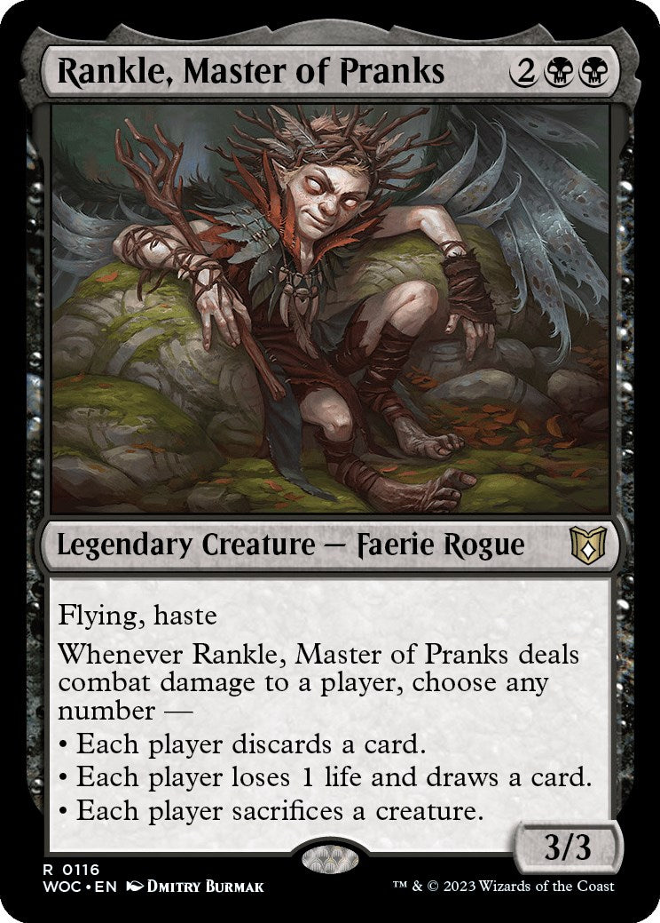 Rankle, Master of Pranks [Wilds of Eldraine Commander] | Empire Gaming NC