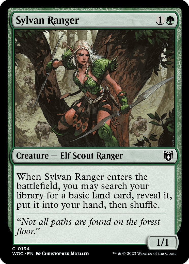 Sylvan Ranger [Wilds of Eldraine Commander] | Empire Gaming NC