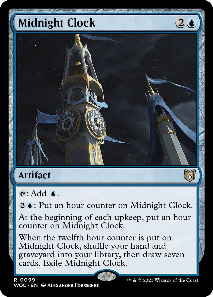 Midnight Clock [Wilds of Eldraine Commander] | Empire Gaming NC