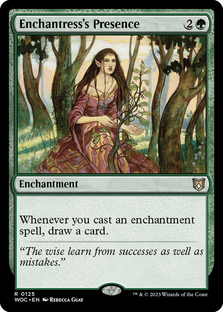 Enchantress's Presence [Wilds of Eldraine Commander] | Empire Gaming NC