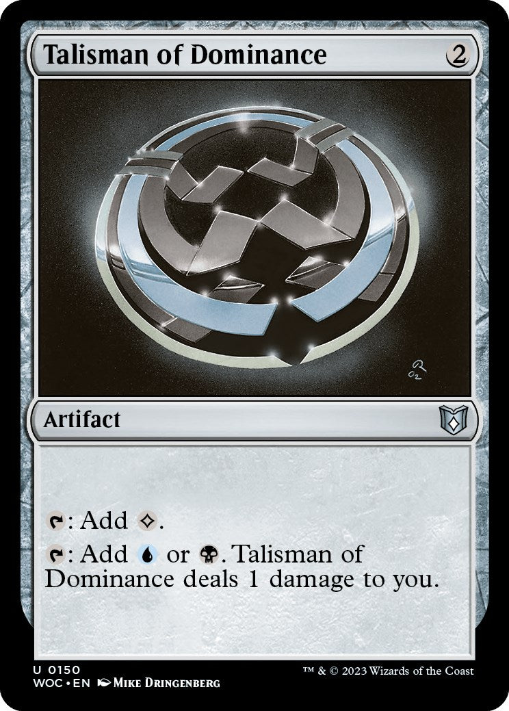 Talisman of Dominance [Wilds of Eldraine Commander] | Empire Gaming NC