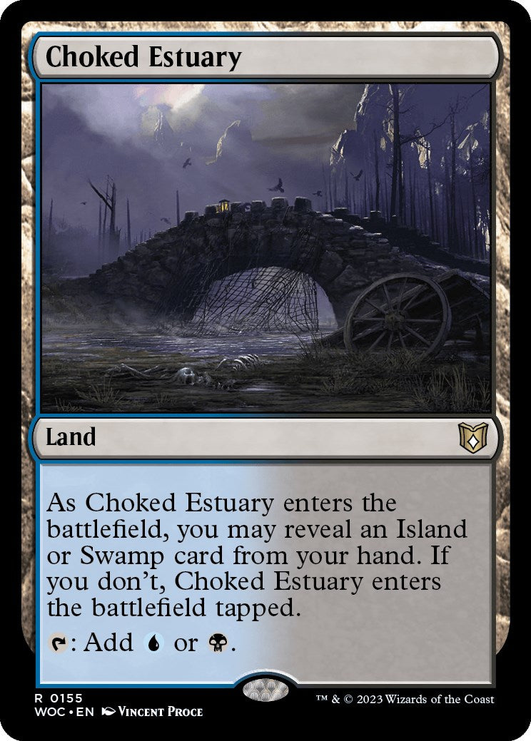 Choked Estuary [Wilds of Eldraine Commander] | Empire Gaming NC