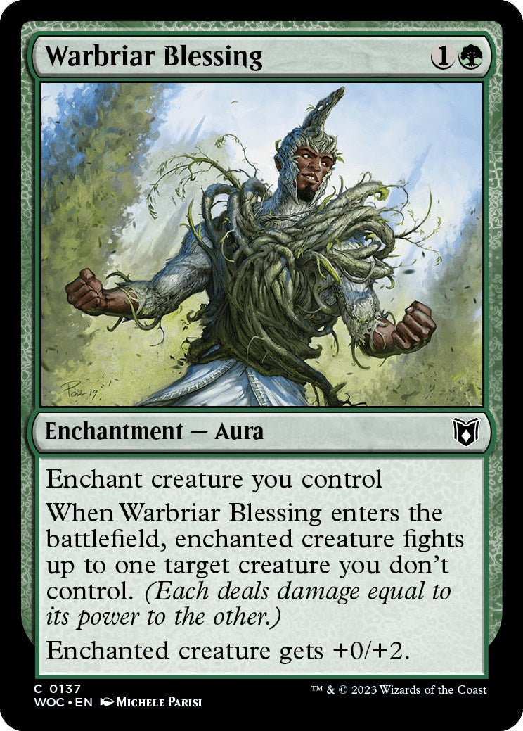 Warbriar Blessing [Wilds of Eldraine Commander] | Empire Gaming NC