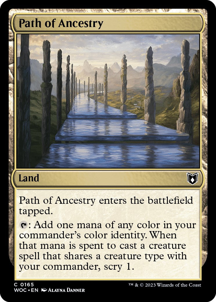 Path of Ancestry [Wilds of Eldraine Commander] | Empire Gaming NC